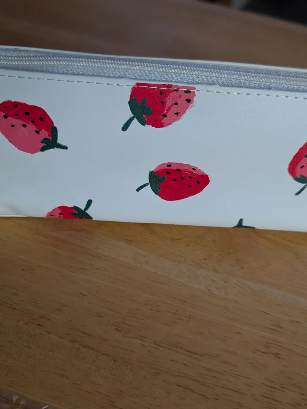 Kate Spade Strawberry Pencil Case With Extras